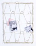 Glenna Jean Antique Wire Cream Memory Board