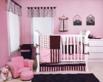 Bubblegum 4Pc Crib Bedding Set