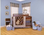 Rockstar 4pc Crib Bedding Set