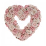 Glenna Jean Rosebud Heart Wreath