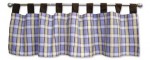 Rockstar Plaid Window Valance