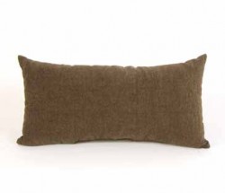 Tanzania Pillow Rectangular Chocolate by Glenna Jean