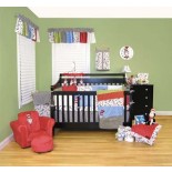 DR. SEUSS CAT IN THE HAT 4-PC CRIB BEDDING SET