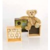Spa Wall Hanging Bear with Blocks by Glenna Jean