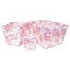 Hula Baby 3 Pc Fabric Storage Bins