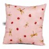 Just Buggy Pillow - Bug Print by Glenna Jean